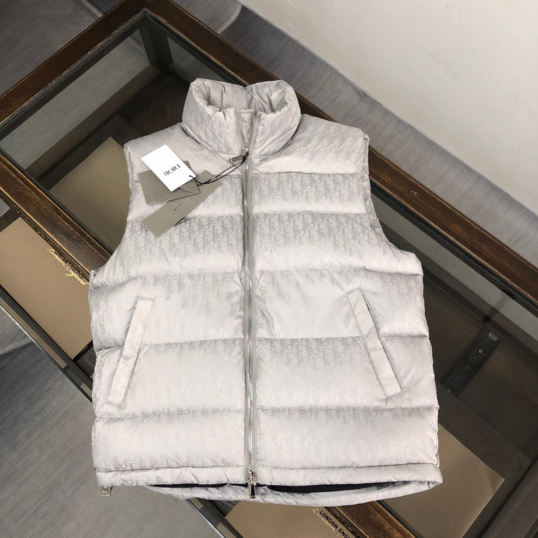 B361535A-B245-4001-8322-F99C3780875F Dior Oblique Dons Bodywarmer - Afbeelding 1