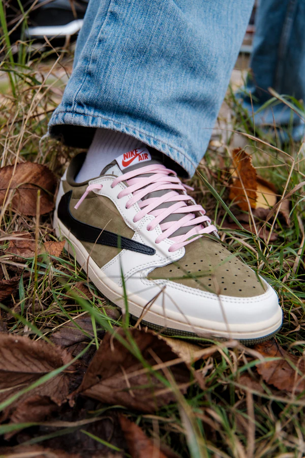 Nike Air Jordan 1 Low Travis Scott Medium Olive - Afbeelding 7