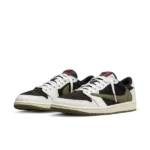 Nike Air Jordan 1 Low Travis Scott Olive - Afbeelding 6