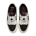 Nike Air Jordan 1 Low Travis Scott Olive - Afbeelding 4