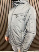 Prada Re-Nylon Jas - Grijs - Afbeelding 3