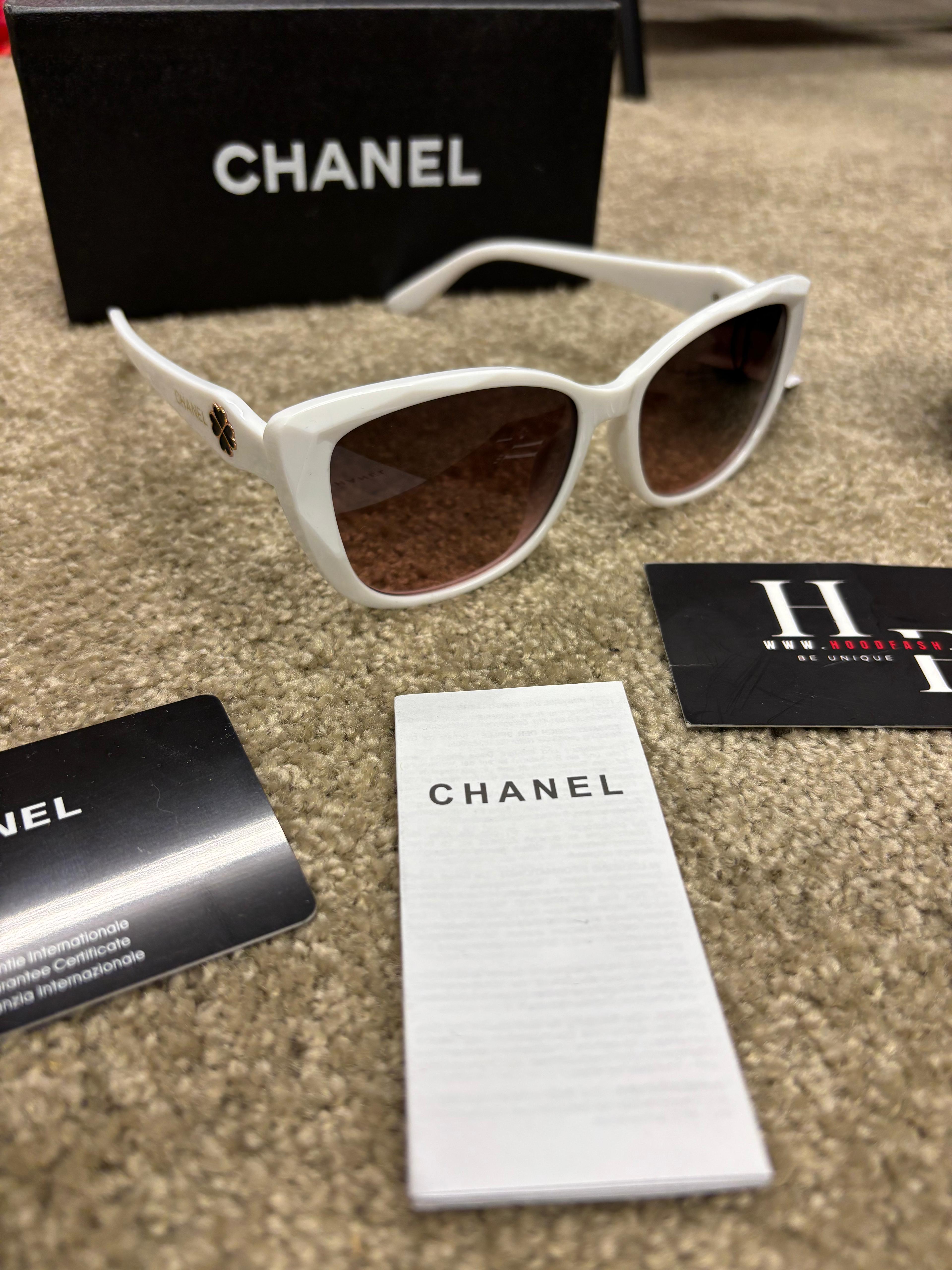 rn-image_picker_lib_temp_08a7c6dc-705c-48e1-b537-b3fba508b69e Chanel Zonnebril - White - Afbeelding 1