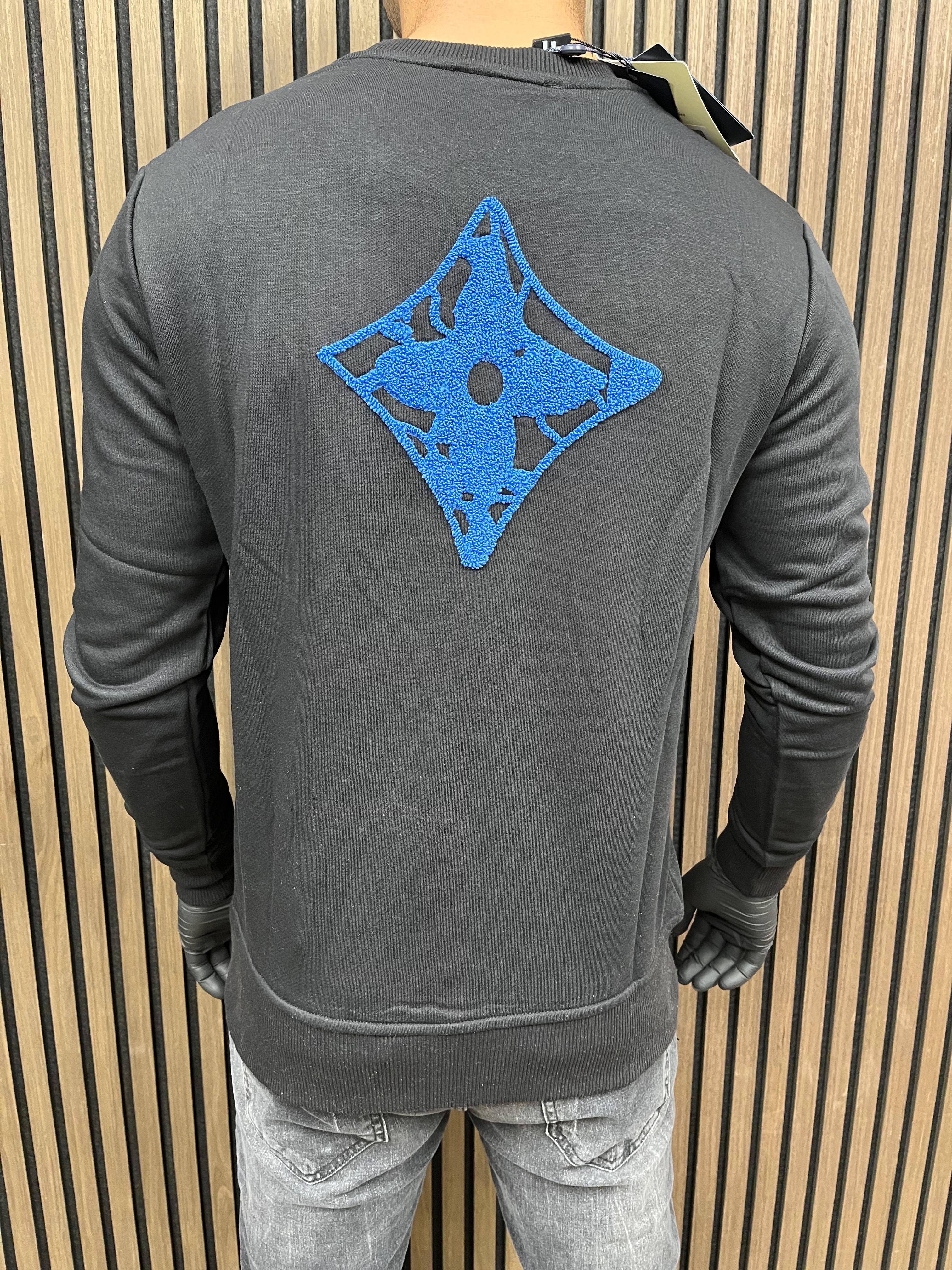 rn-image_picker_lib_temp_5073748a-3d08-4908-b319-f6cc2aa2013d Louis Vuitton Trui - Blue LV - Afbeelding 1