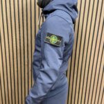 Stone Island Soft Shell Tussen Jas - Navy