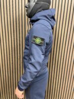Stone Island Soft Shell Tussen Jas - Navy