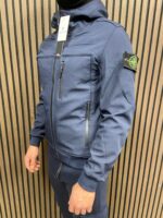 Stone Island Soft Shell Tussen Jas - Navy - Afbeelding 3