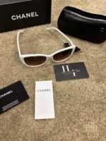 Chanel Zonnebril - White - Afbeelding 2