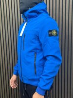 Stone Island Soft Shell Tussen Jas - Blue - Afbeelding 4