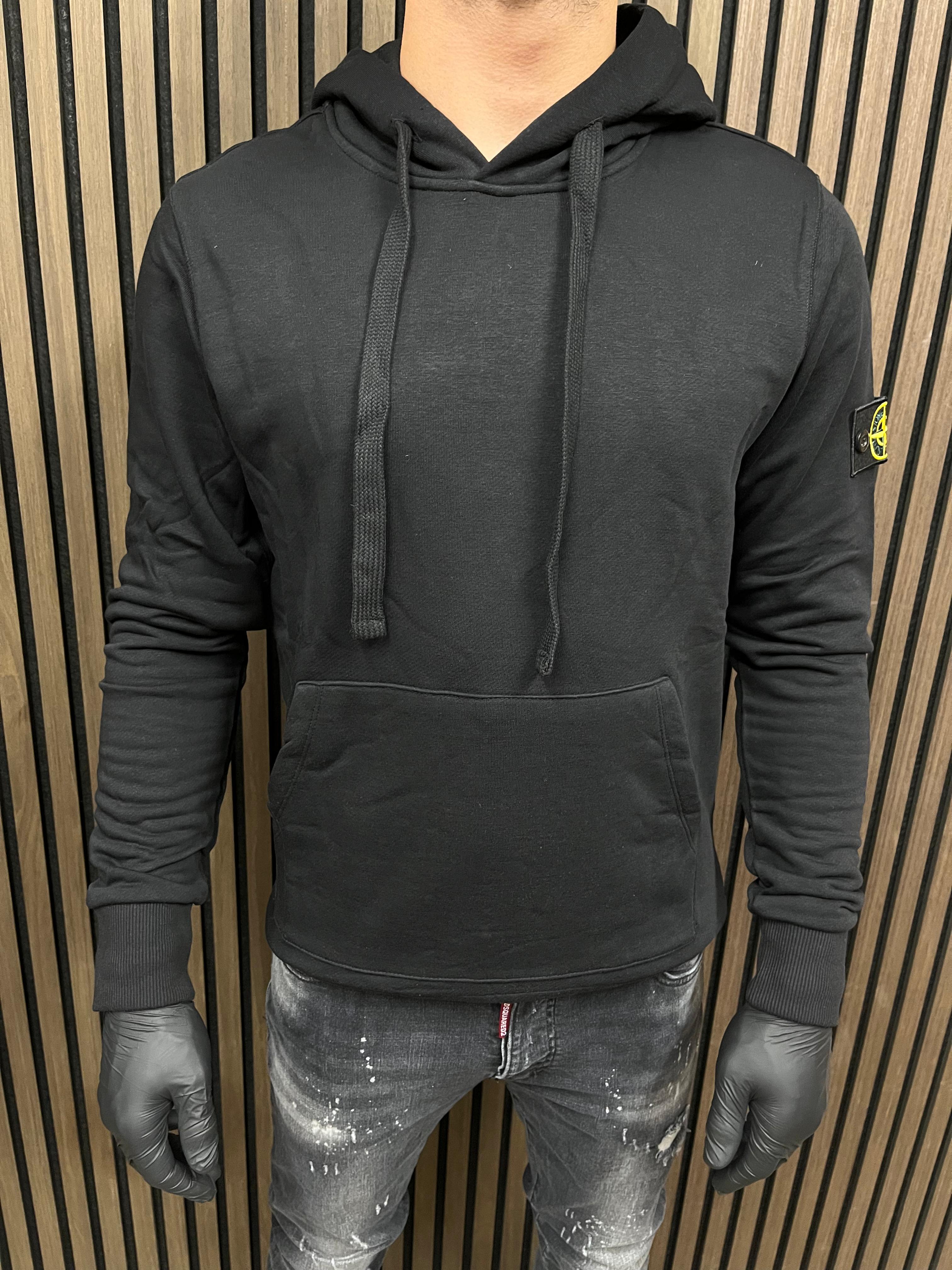 rn-image_picker_lib_temp_f49c39d6-3b15-4825-b0d8-78783a78eedd Stone Island Hoodie - Black - Afbeelding 1